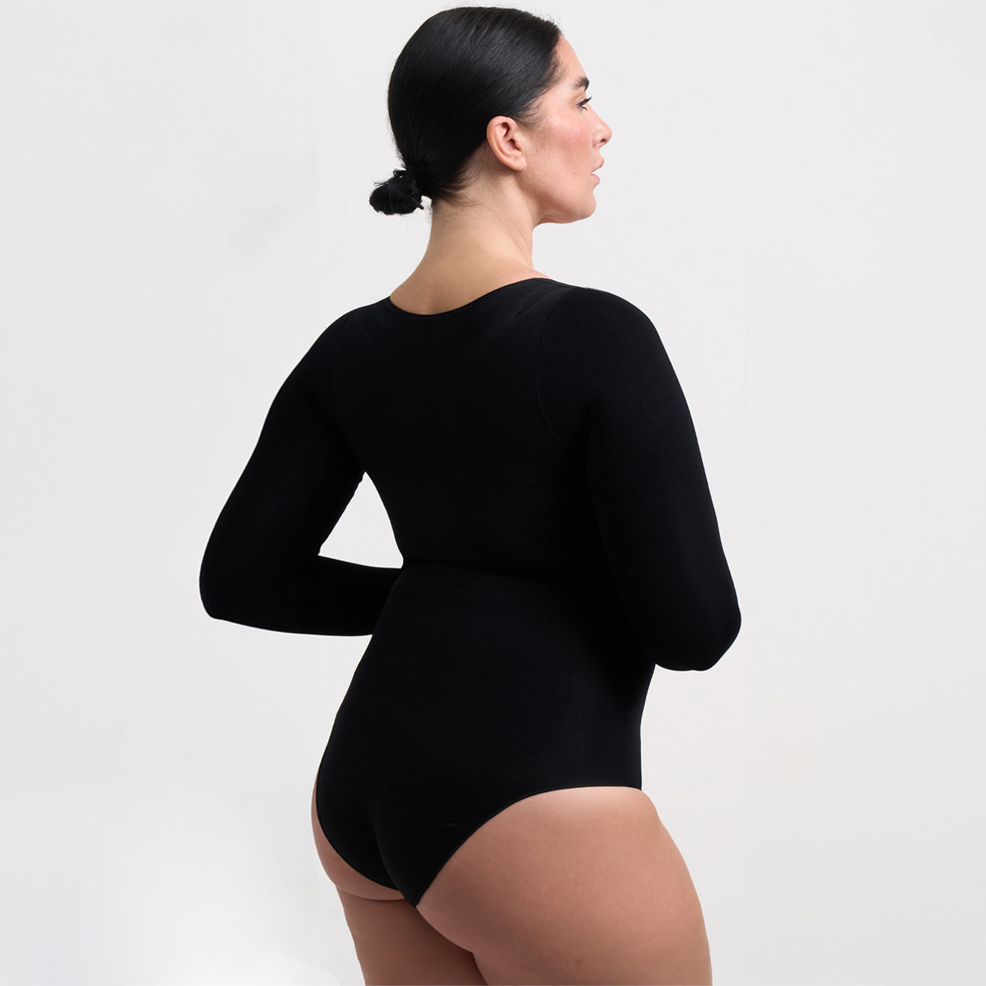Bodysuit Sculpting Shapewear longsleeve with briefs