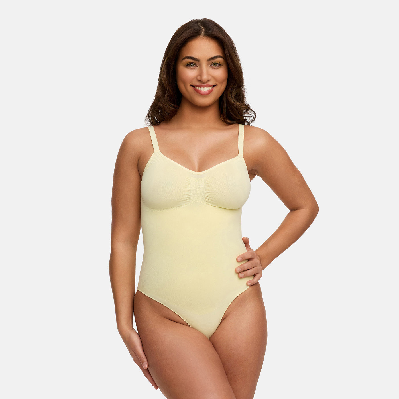 Bodysuit sculpting shapewear with briefs