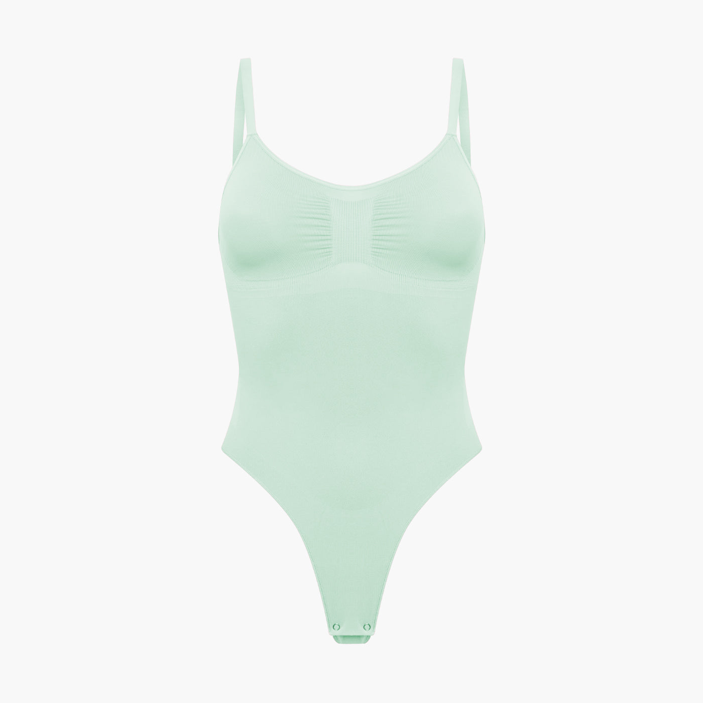Bodysuit sculpting shapewear with thong