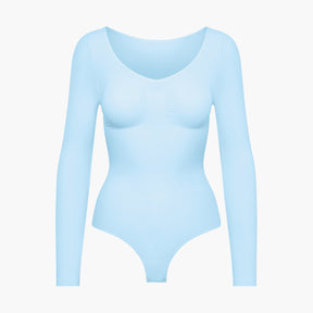 Bodysuit Sculpting Shapewear longsleeve with string