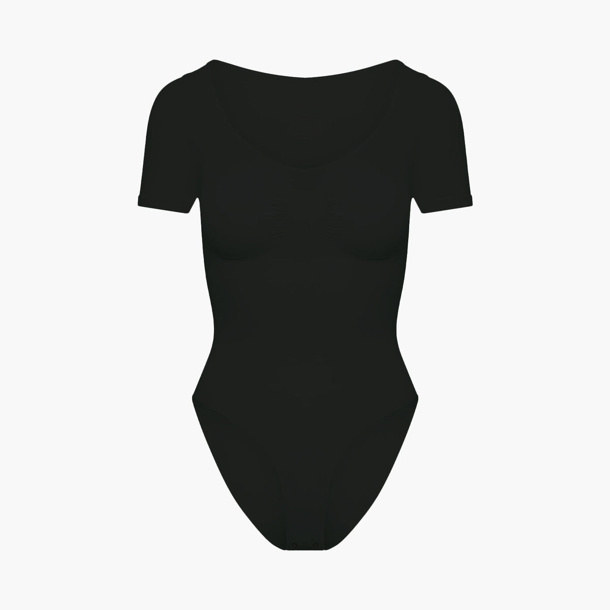 T-shirt bodysuit sculpting shapewear with briefs