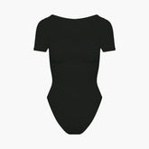 T-shirt bodysuit sculpting shapewear with briefs