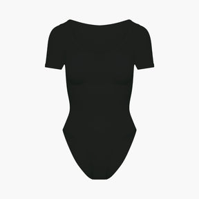 T-shirt bodysuit sculpting shapewear with briefs