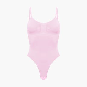 Bodysuit sculpting shapewear with thong