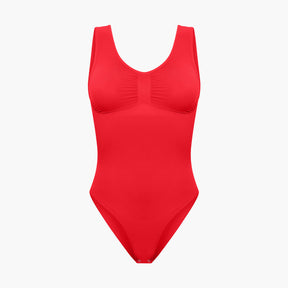 Tank bodysuit sculpting shapewear with briefs