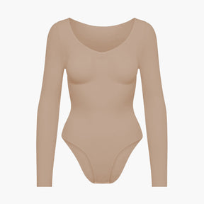 Bodysuit Sculpting Shapewear longsleeve with briefs