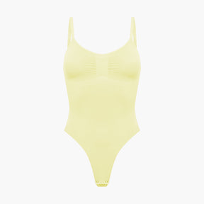 Bodysuit sculpting shapewear with thong
