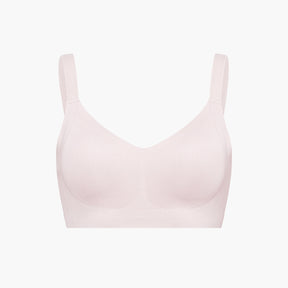 Seamless compact push-up bra