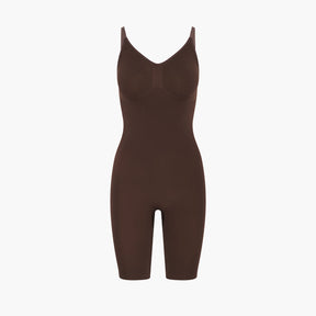 Bodysuit sculpting shapewear with shorts