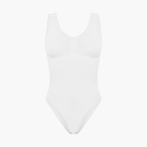 Tank bodysuit sculpting shapewear with briefs