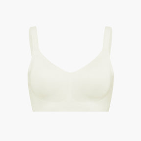 Seamless compact push-up bra