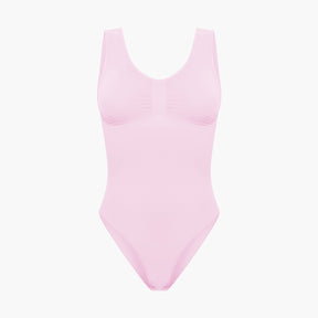 Tank bodysuit sculpting shapewear with briefs