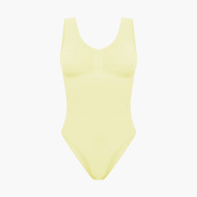 Tank bodysuit sculpting shapewear with briefs