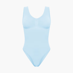 Tank bodysuit sculpting shapewear with briefs