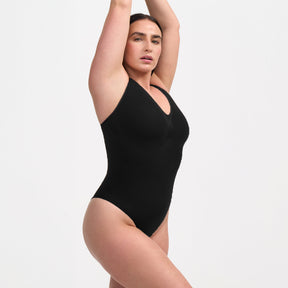 Tank bodysuit sculpting shapewear with briefs