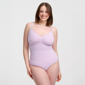 Bodysuit sculpting shapewear with thong