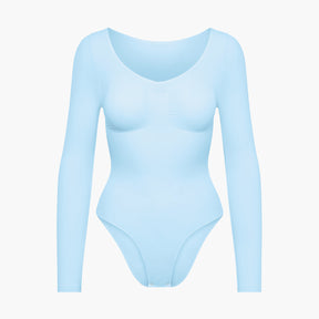 Bodysuit Sculpting Shapewear longsleeve with briefs