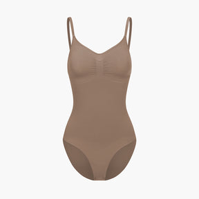 Bodysuit sculpting shapewear with briefs