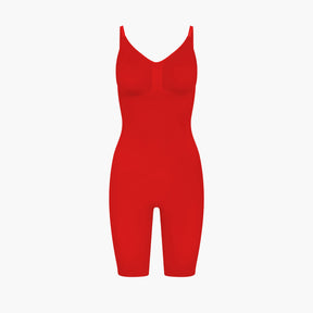 Bodysuit sculpting shapewear with shorts